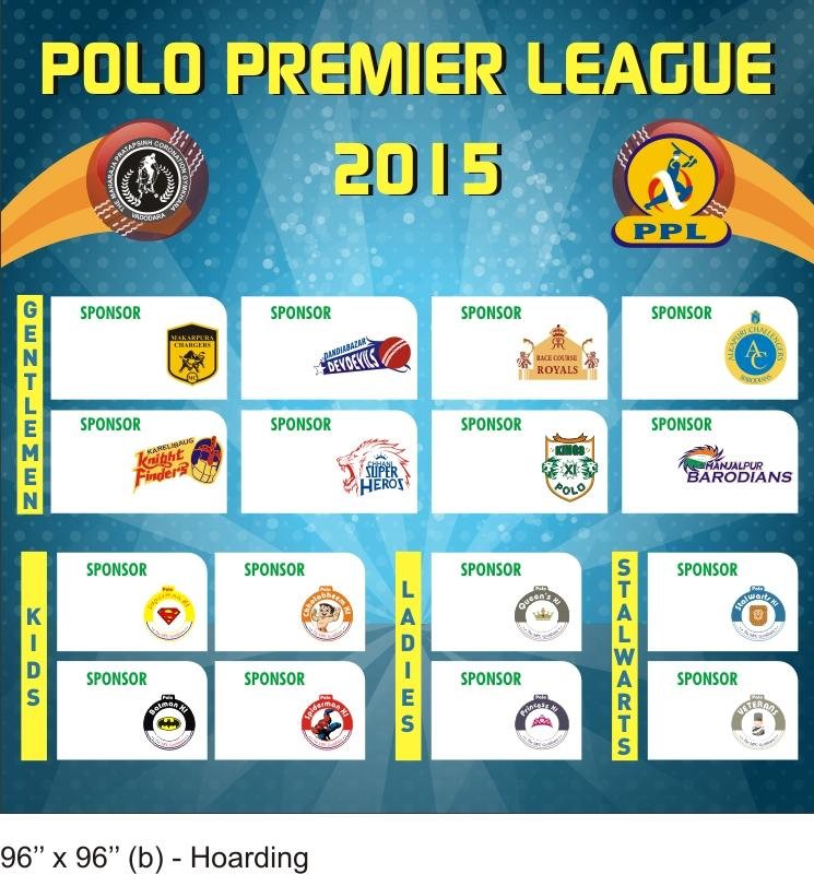 Polo Premier League hoarding, Flyers & Hoardings
